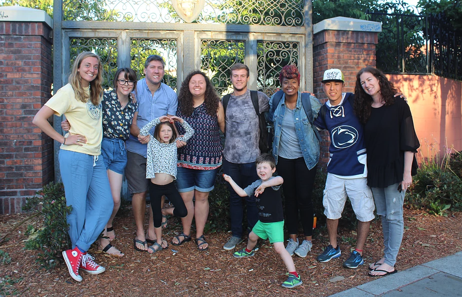 CSM group together in the city